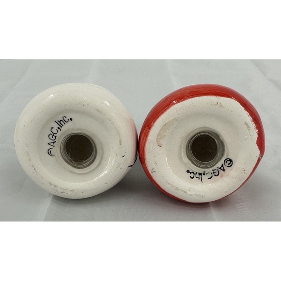 The Finishing Touch American Greetings Mr. and Mrs. Snowman Salt Pepper Shakers - Picture 7 of 8